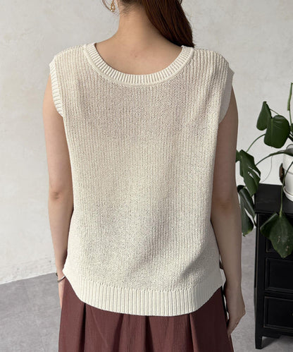 無袖針織衫