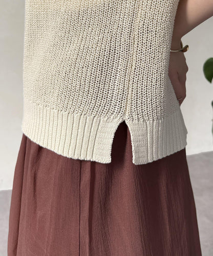 無袖針織衫