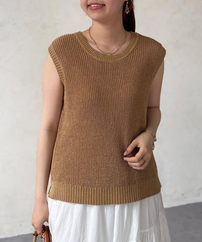 無袖針織衫