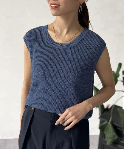 無袖針織衫