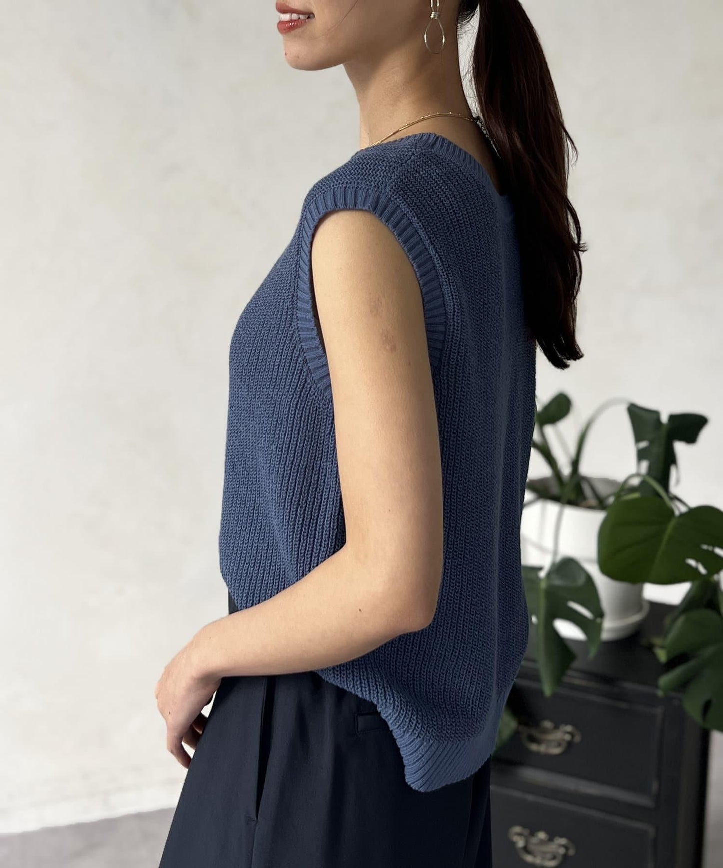 無袖針織衫