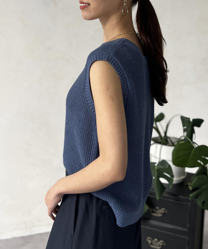 無袖針織衫