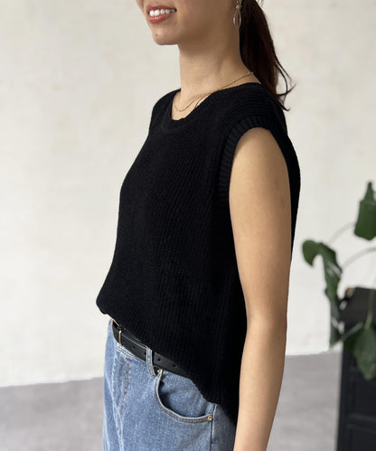 無袖針織衫