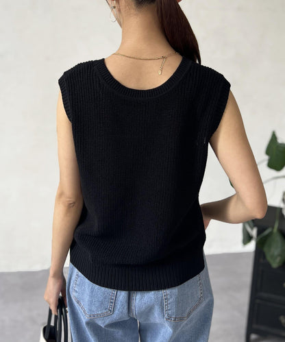 無袖針織衫