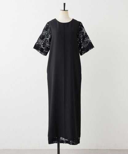 《場合/儀式》蕾絲拼接連衣裙【SUM1 STYLE(斯密風格)】