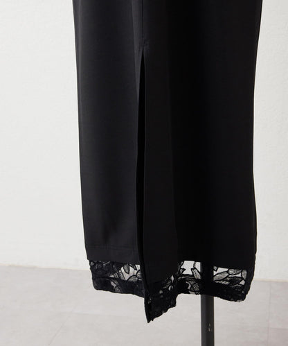 《場合/儀式》蕾絲拼接連衣裙【SUM1 STYLE(斯密風格)】