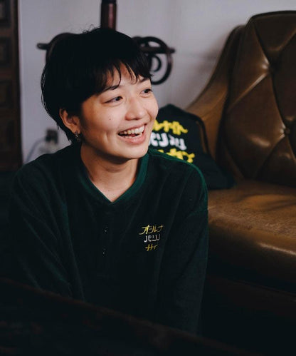 聯名 全夜間桑拿 精緻抓絨套裝 帶揹包