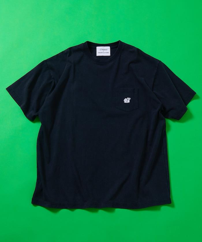 聯名“唱片”背面印花 圓領短袖T恤