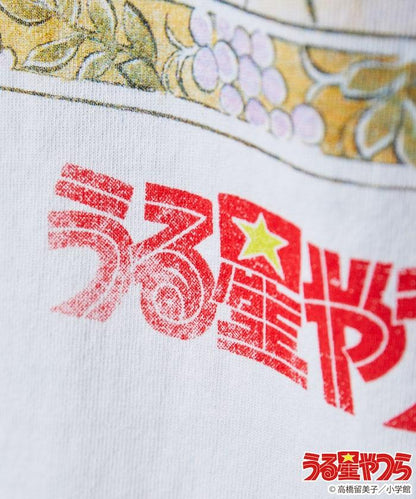 小羊花朵背面印花短袖T恤