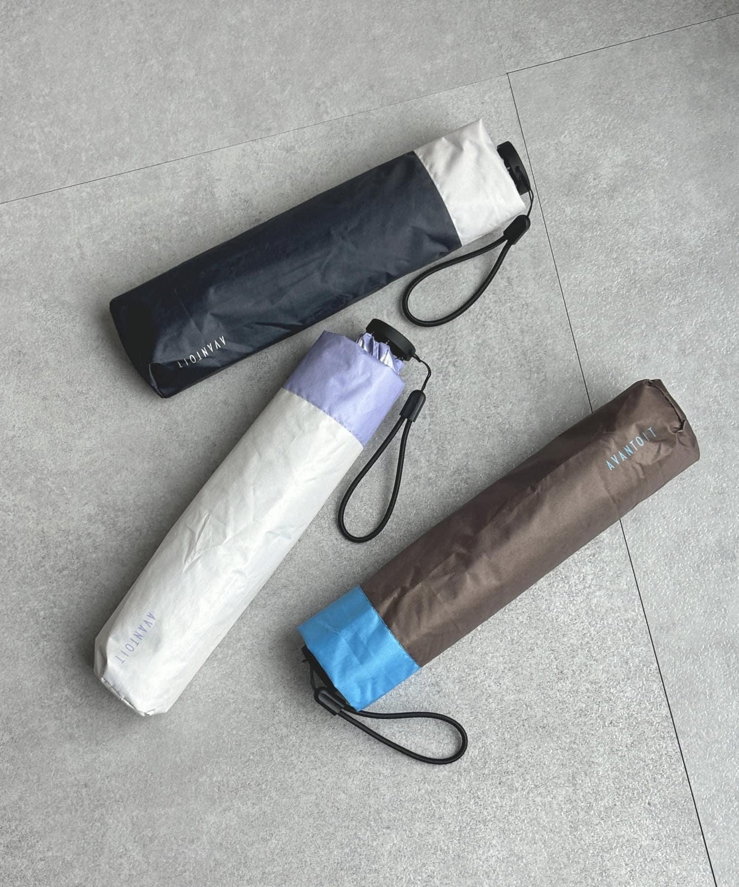 雙色摺疊遮陽雨傘（晴雨兼用）