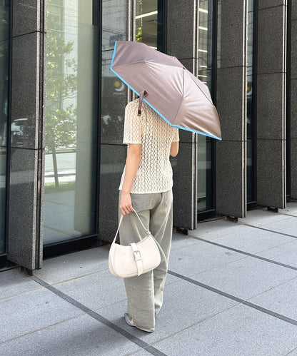 雙色摺疊遮陽雨傘（晴雨兼用）