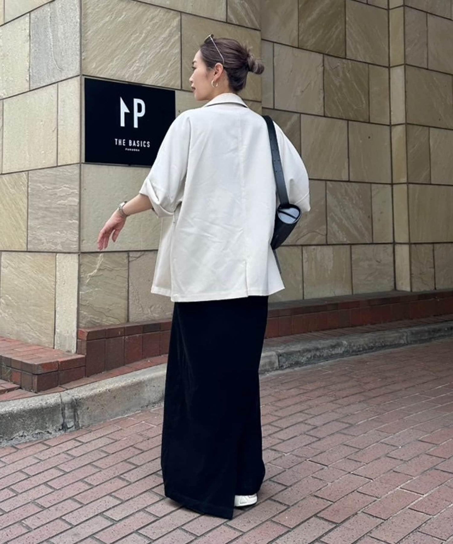 【帕爾克羅限定】【PON企劃】圓領長款短袖連衣裙