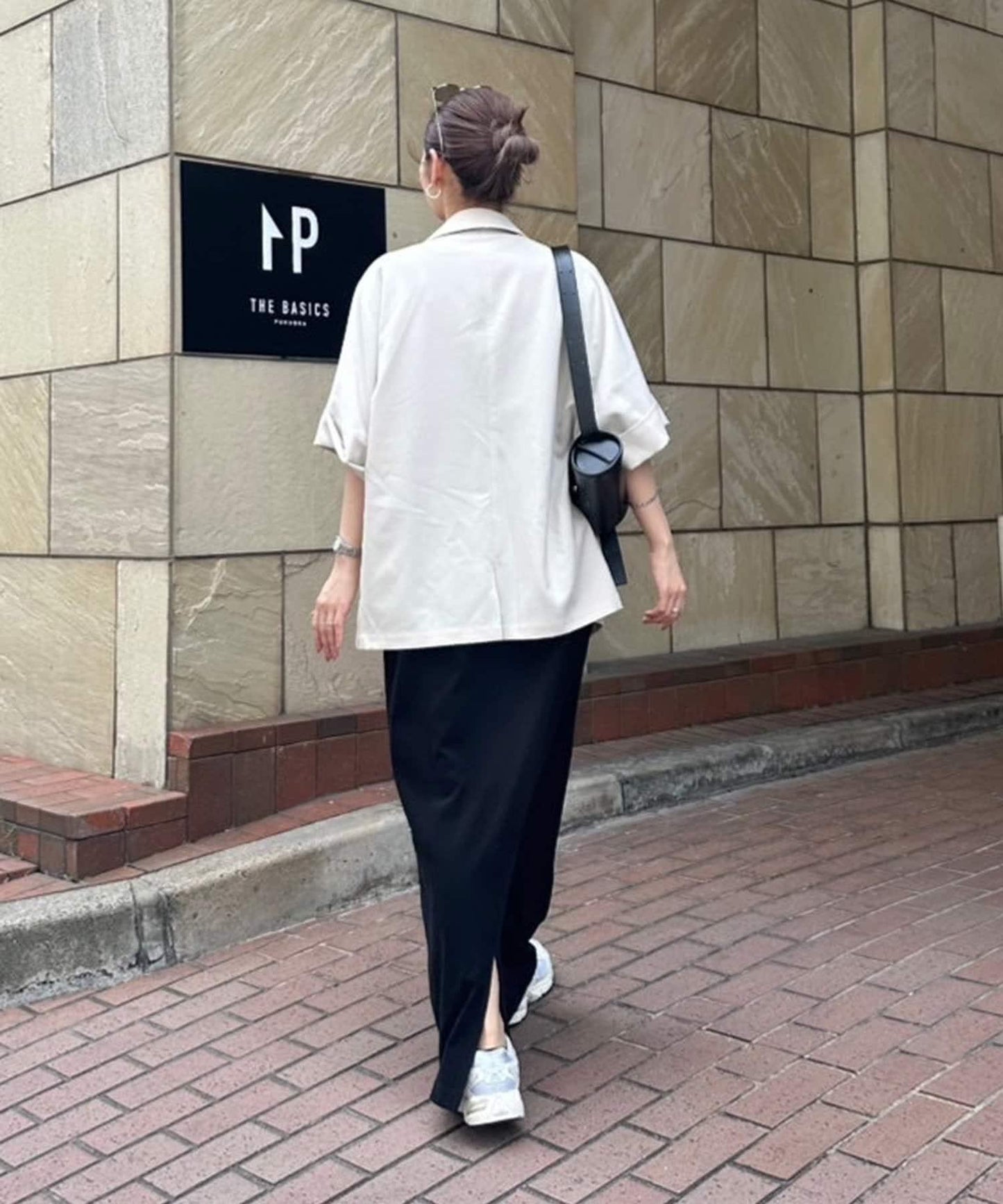 【帕爾克羅限定】【PON企劃】圓領長款短袖連衣裙