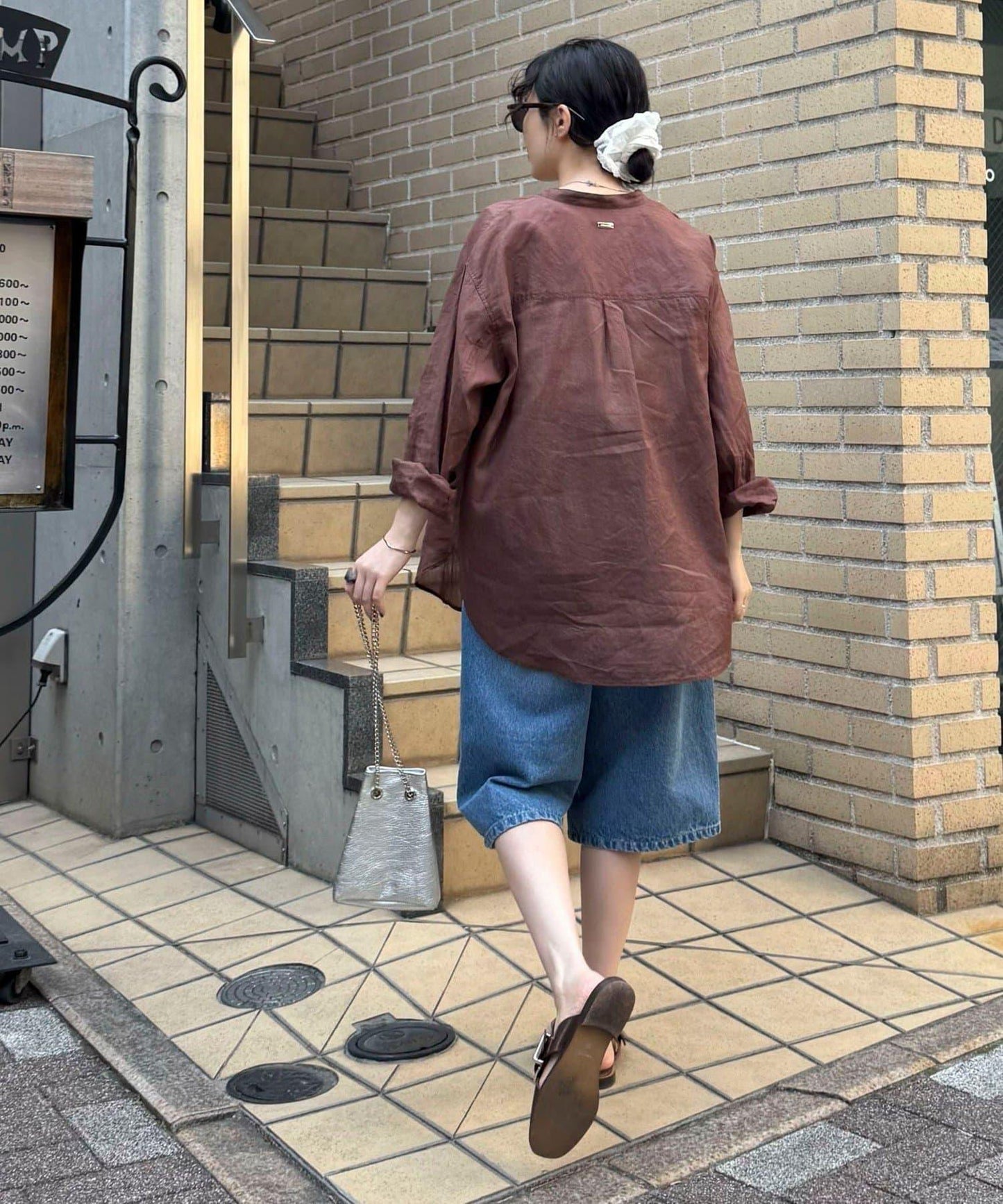 牛仔短褲