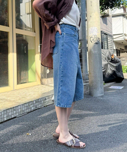 牛仔短褲