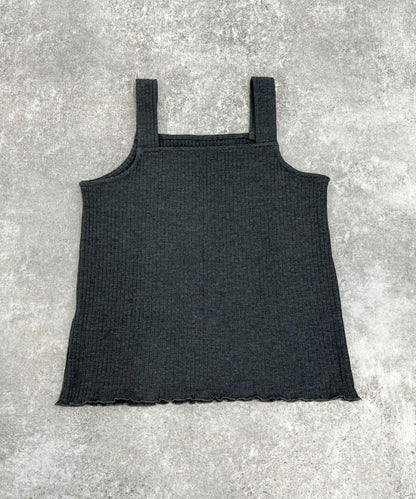 條紋針織背心