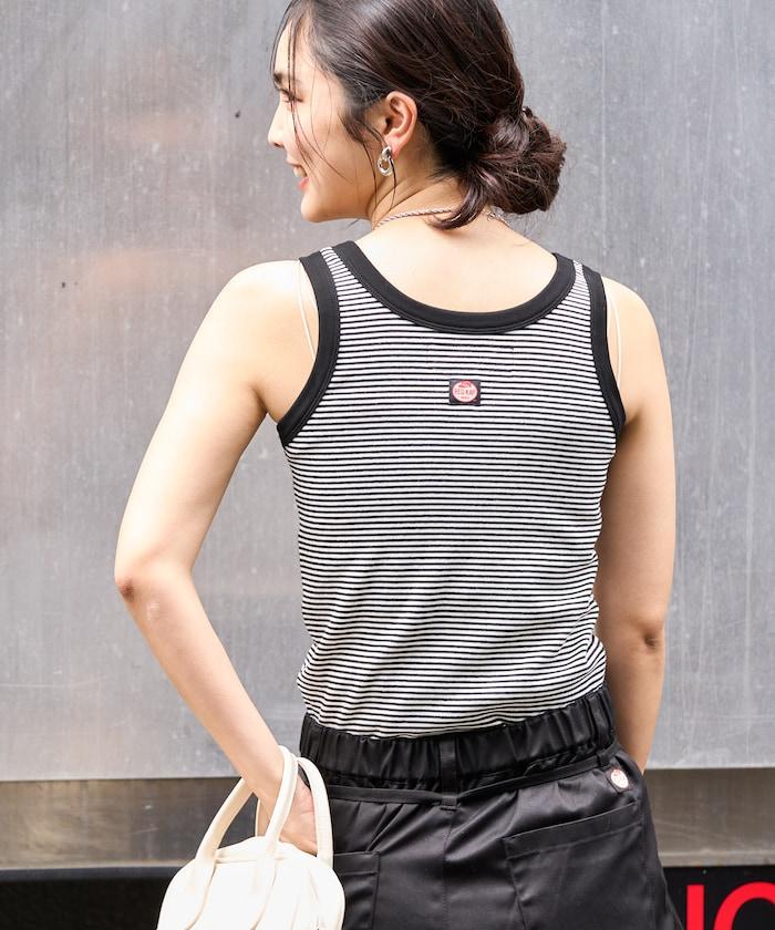 聯名 橫條紋亨利背心