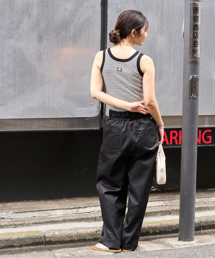 聯名 橫條紋亨利背心