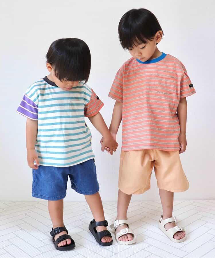 腰帶束腰半褲 5分褲