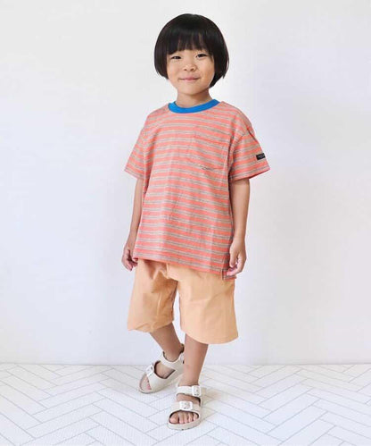 腰帶束腰半褲 5分褲