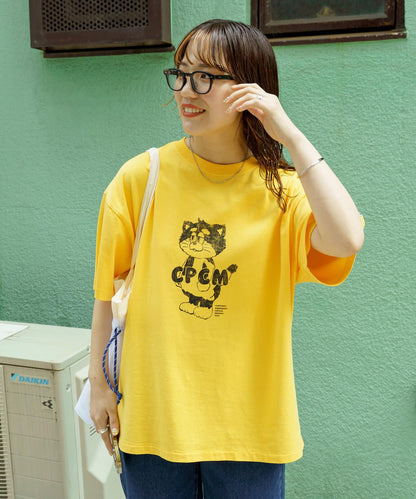 CPCM吉祥物印花T-shirt