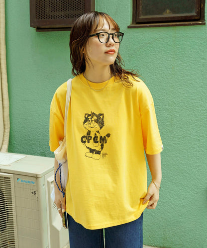 CPCM吉祥物印花T-shirt