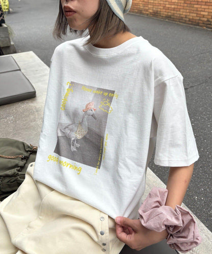 【男女通用】獨特動物印花T恤