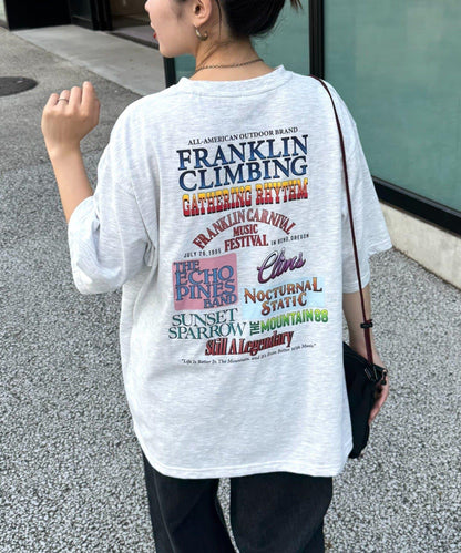 【Franklin Climbing】FesTee T/C TECH 多色圖案 T 恤