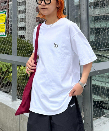【SEADAM】〈男女通用〉背部Logo印花T恤