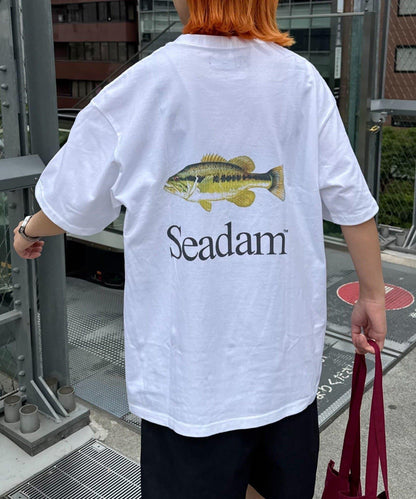【SEADAM】〈男女通用〉背部Logo印花T恤