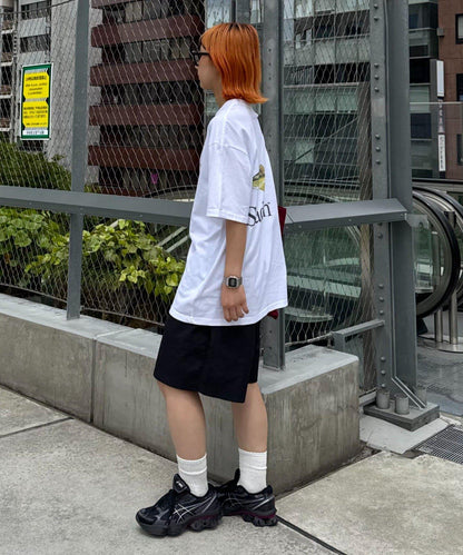 【SEADAM】〈男女通用〉背部Logo印花T恤