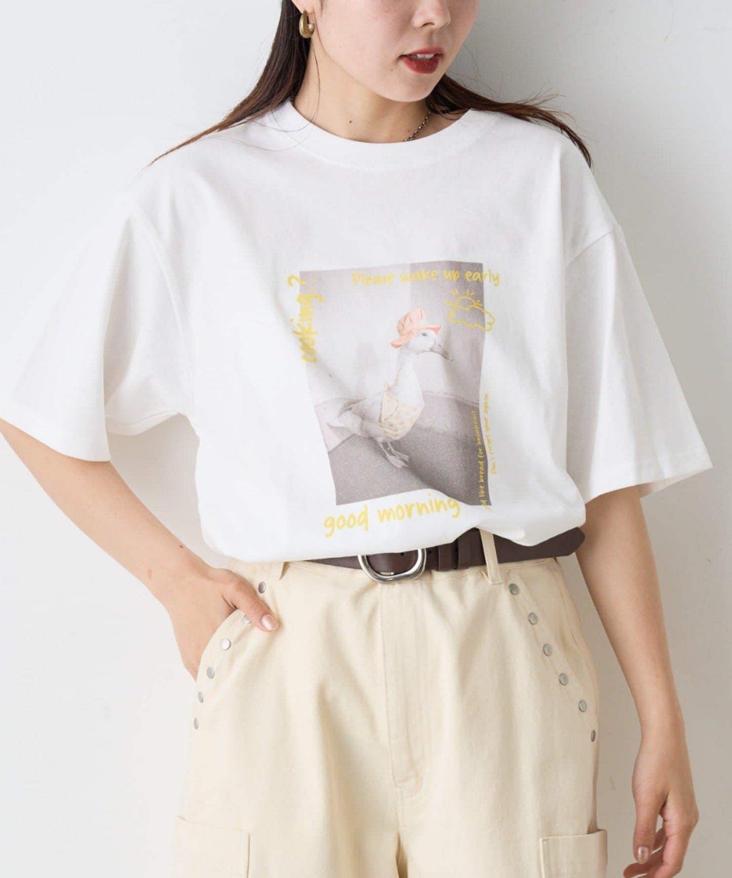 【男女通用】獨特動物印花T恤