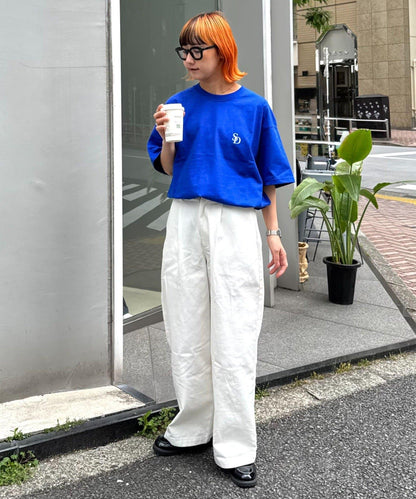 【SEADAM】〈男女通用〉背部Logo印花T恤