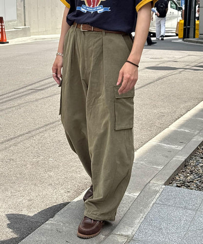 寬鬆氣球口袋褲