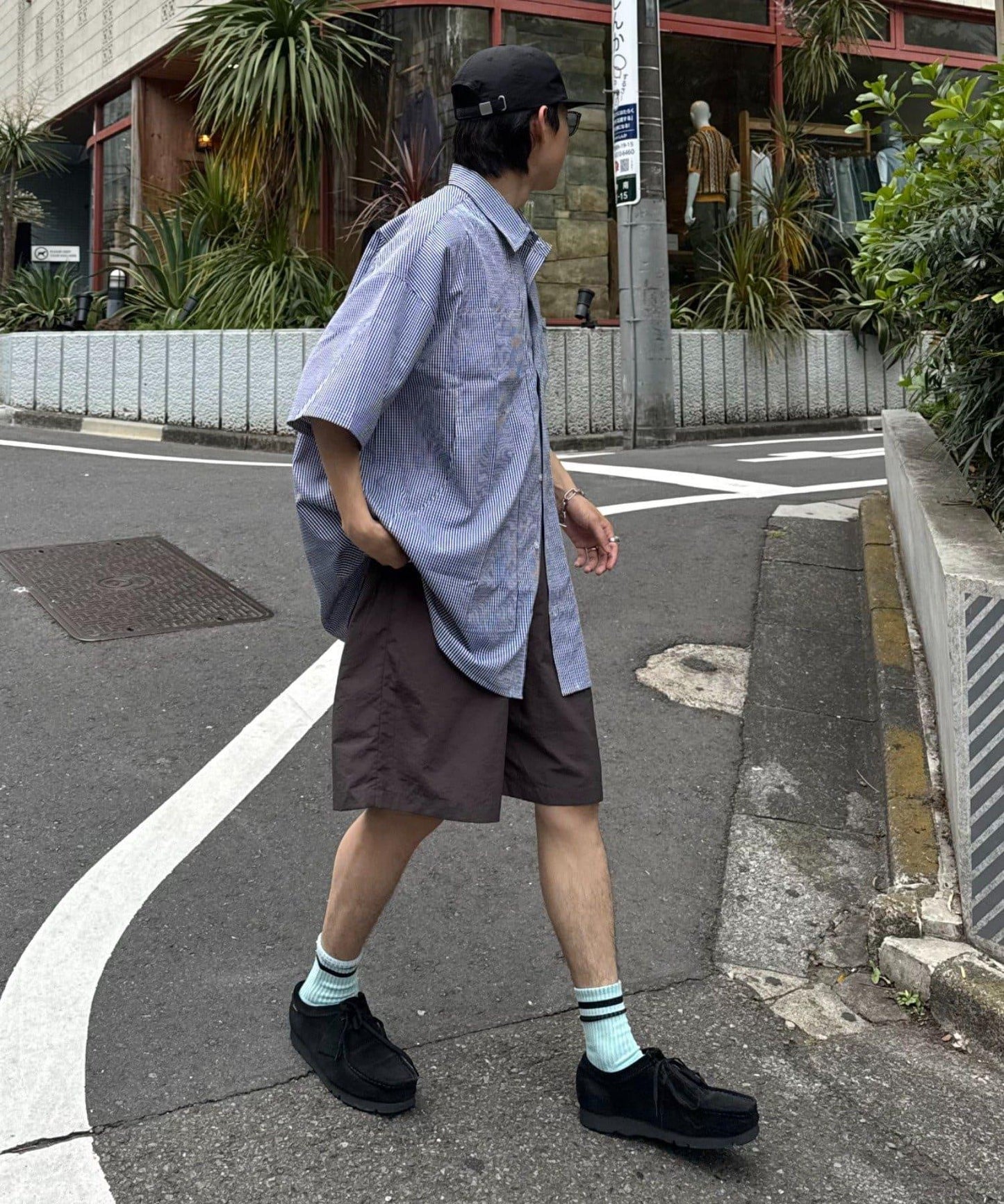 【SEADAM】〈男女通用〉大口袋寬鬆襯衫