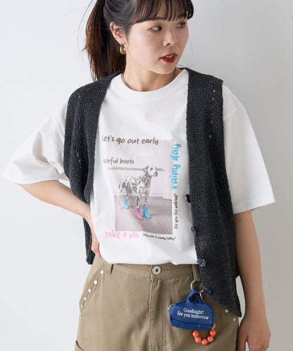 【男女通用】獨特動物印花T恤