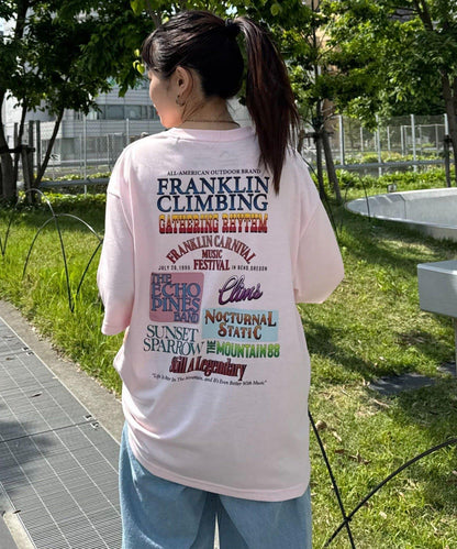 【Franklin Climbing】FesTee T/C TECH 多色圖案 T 恤