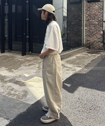 寬鬆闊腿褲