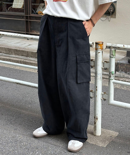 寬鬆氣球口袋褲