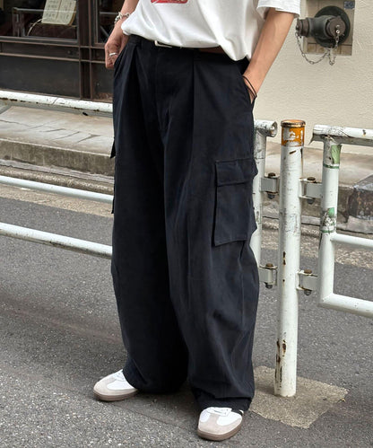 寬鬆氣球口袋褲
