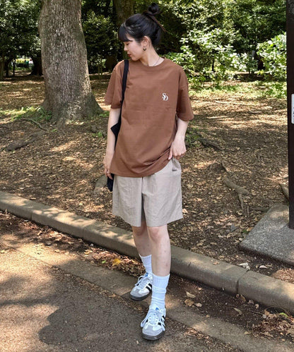 【SEADAM】〈男女通用〉背部Logo印花T恤