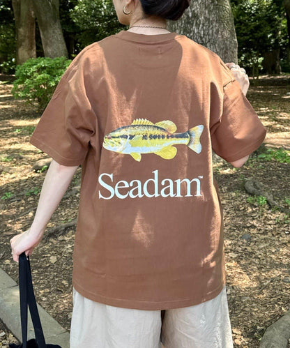 【SEADAM】〈男女通用〉背部Logo印花T恤