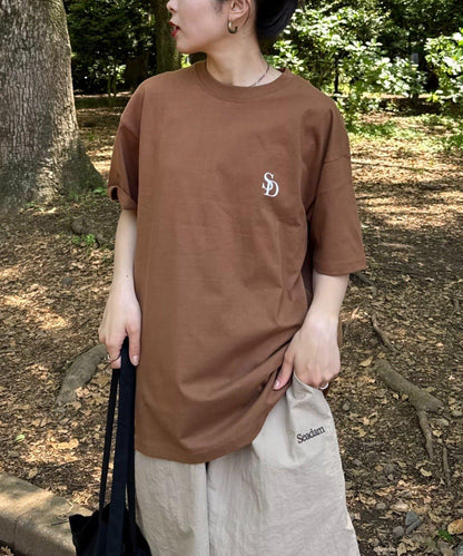 【SEADAM】〈男女通用〉背部Logo印花T恤