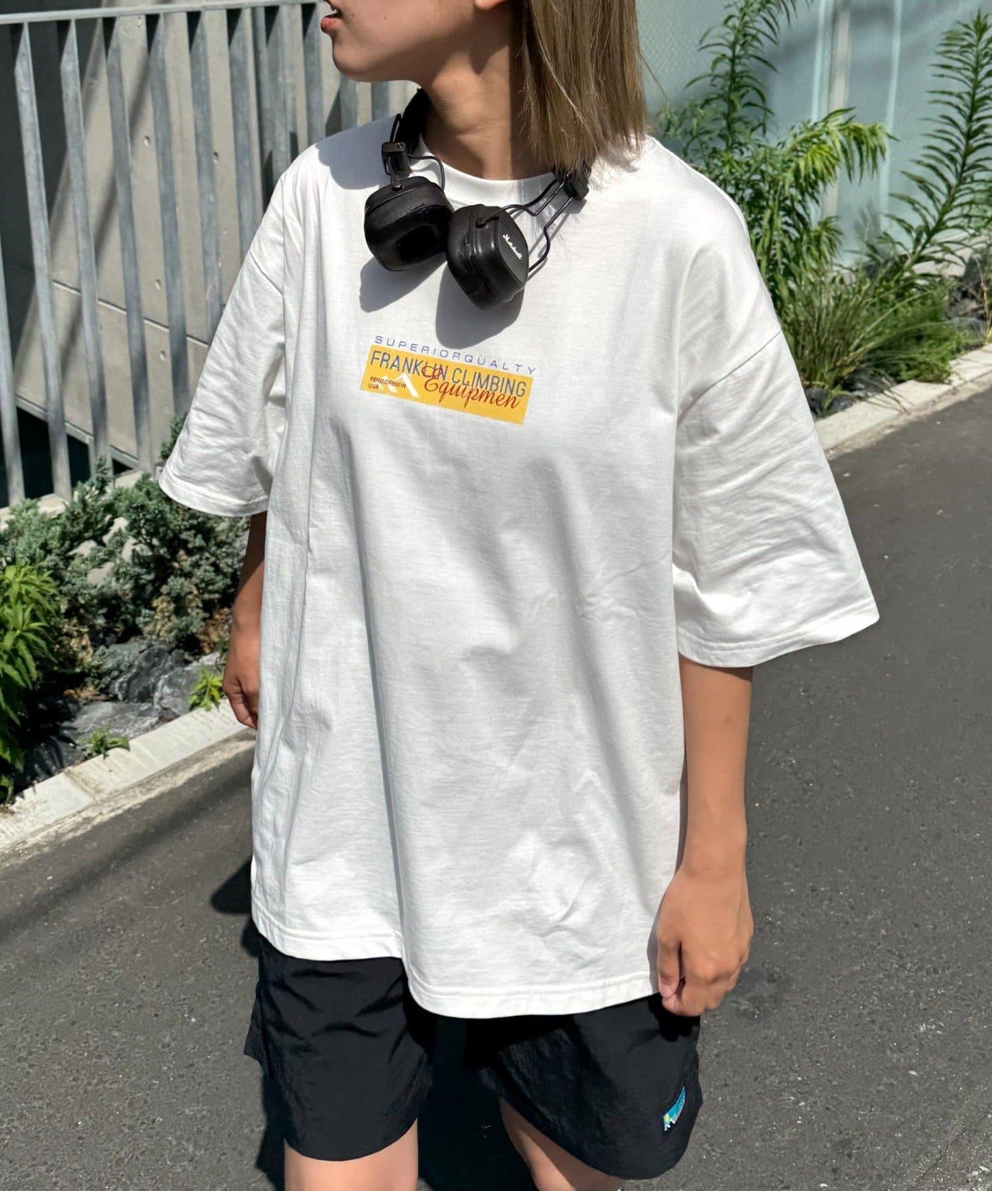 【弗蘭克林攀巖】【傳承】黃色LOGO T恤