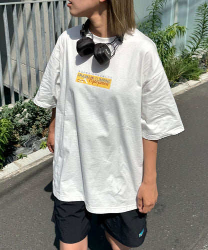 【弗蘭克林攀巖】【傳承】黃色LOGO T恤