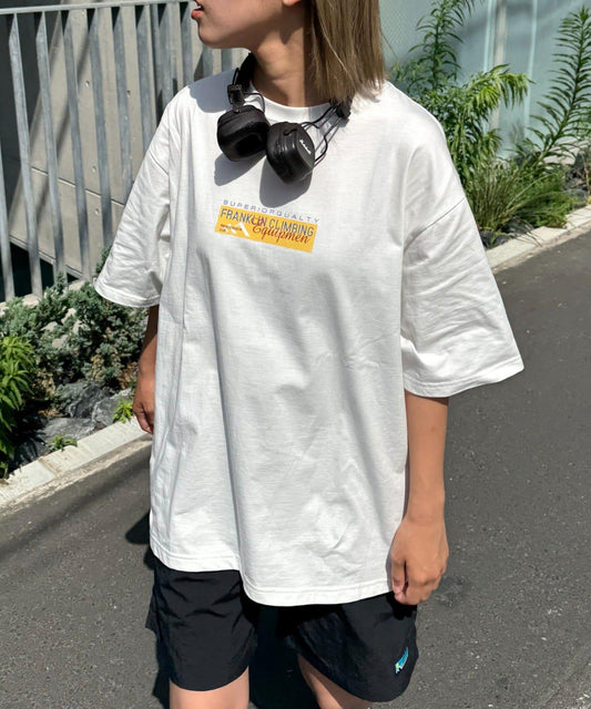 【弗蘭克林攀巖】【傳承】黃色LOGO T恤