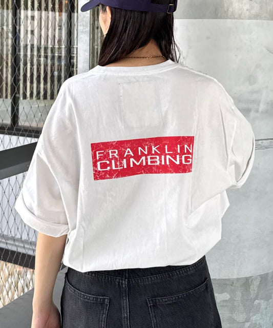 【弗蘭克林攀巖】【傳承】紅色LOGO T恤