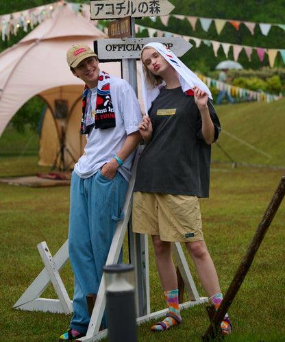 【弗蘭克林攀巖】【傳承】黃色LOGO T恤