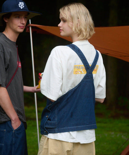 【弗蘭克林攀巖】【傳承】黃色LOGO T恤