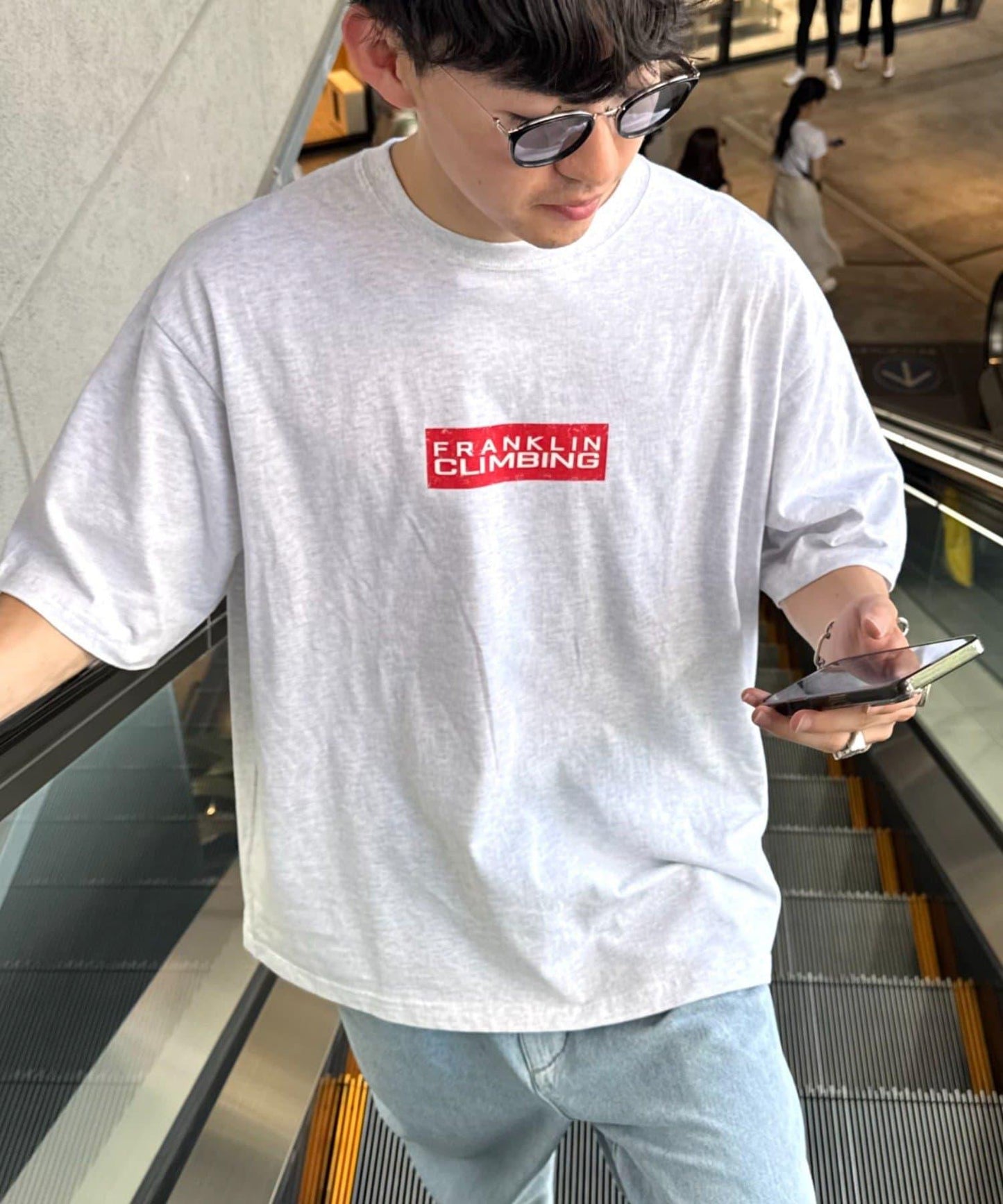 【弗蘭克林攀巖】【傳承】紅色LOGO T恤